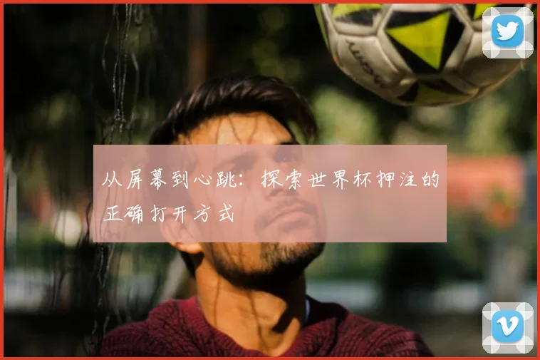 从屏幕到心跳:探索世界杯押注的正确打开方式